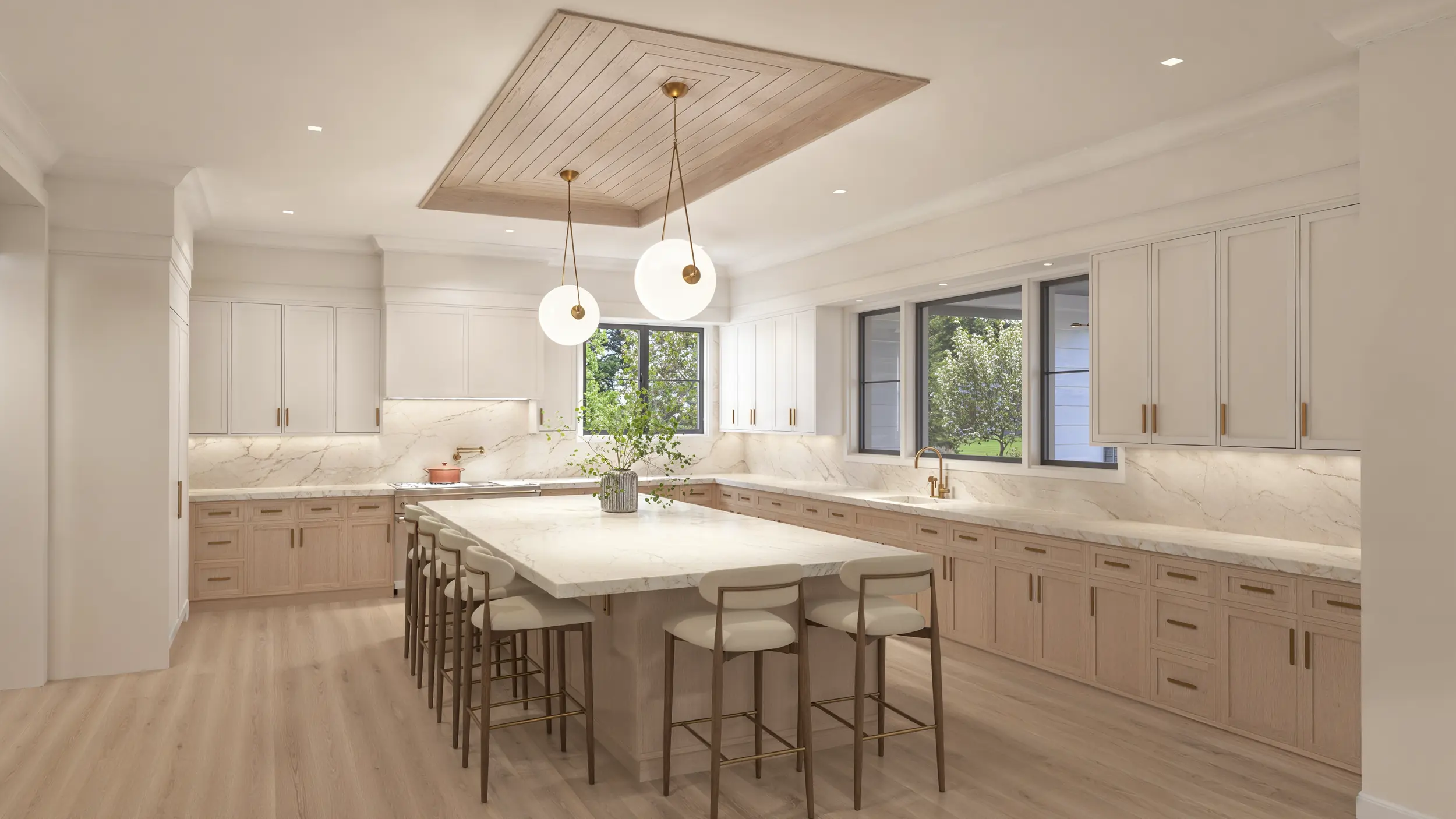 Kitchen rendering at 67 Stag Lane