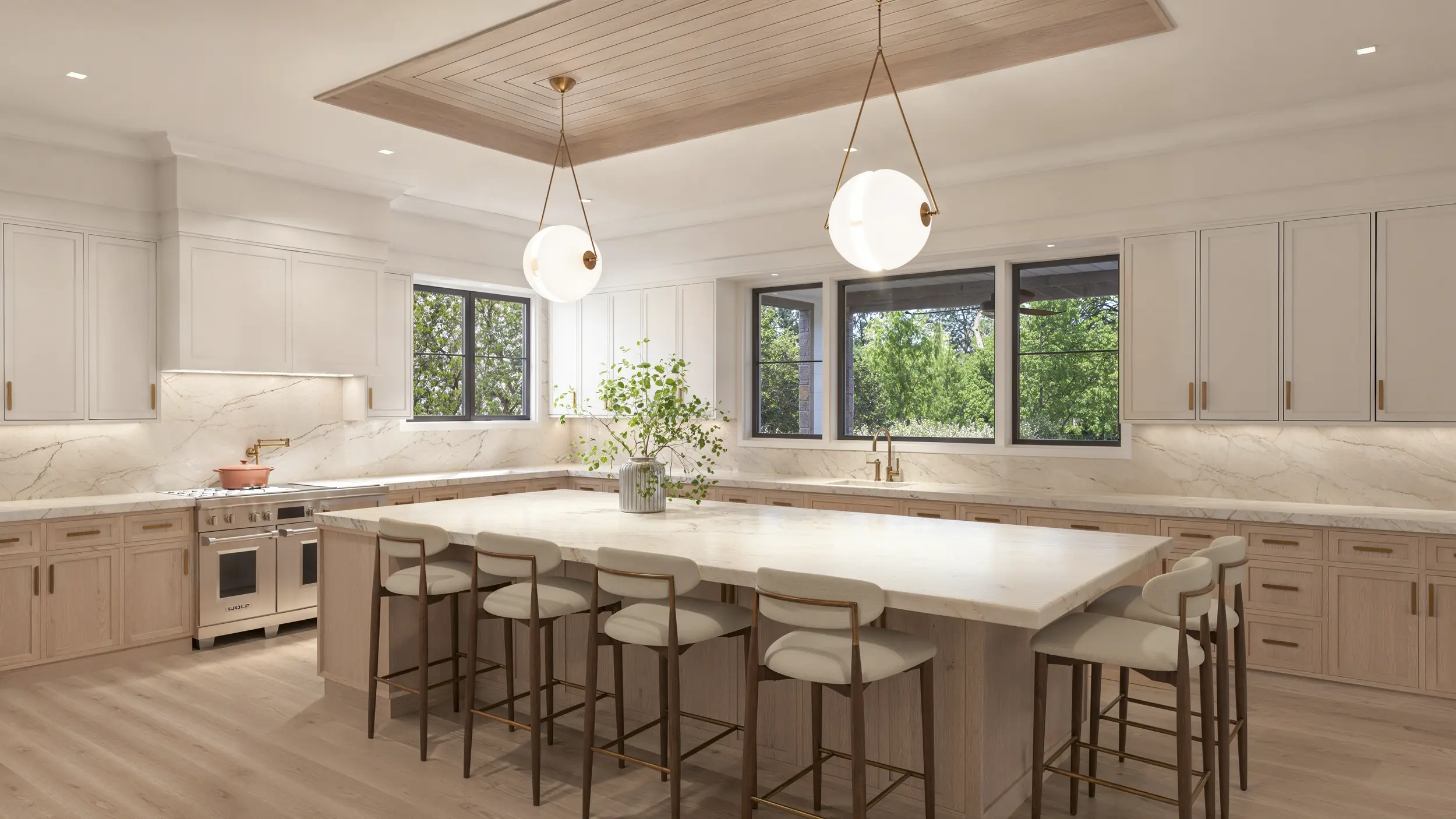 Kitchen rendering at 67 Stag Lane