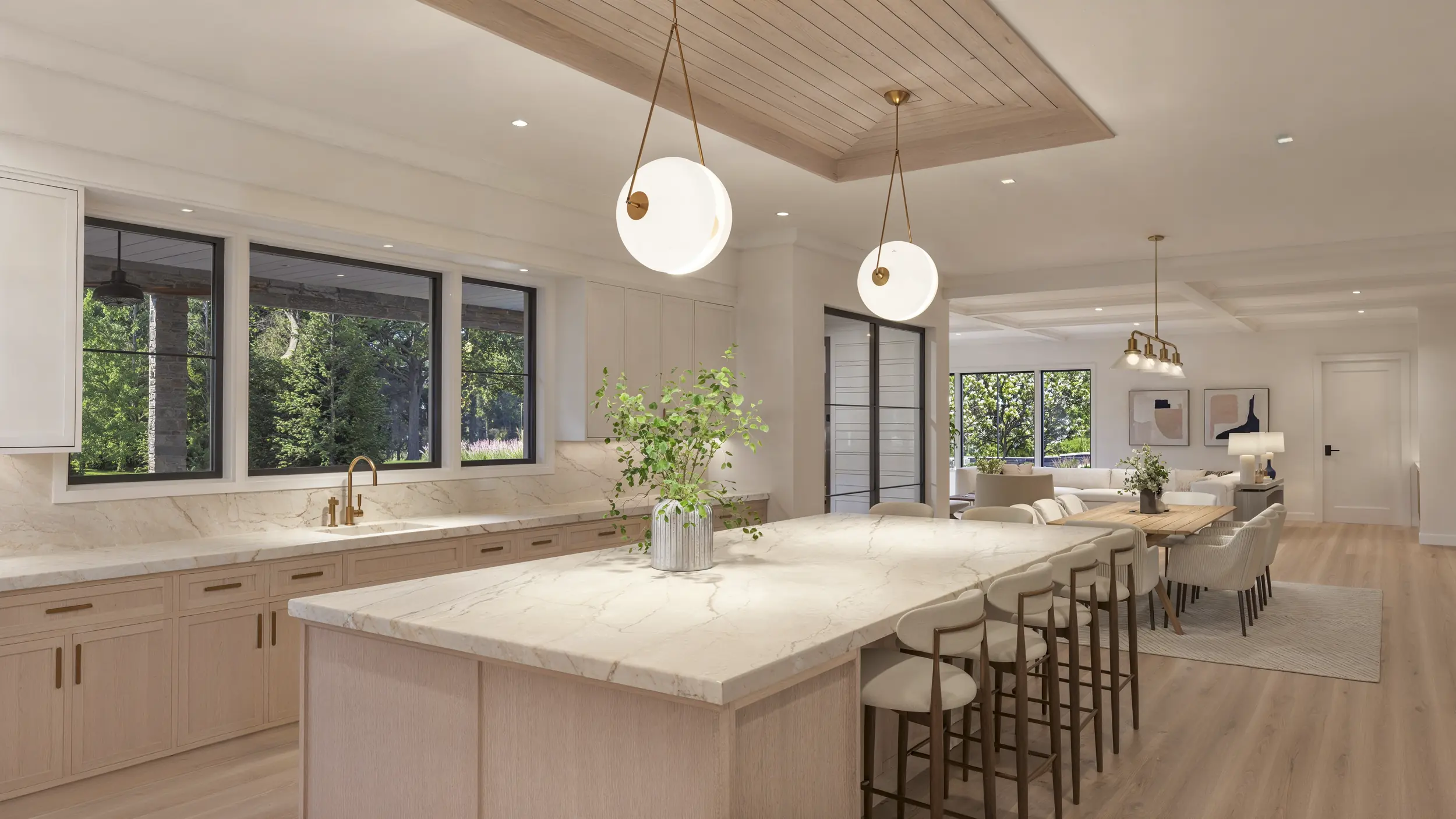 Kitchen rendering at 67 Stag Lane